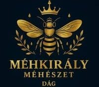 Termelői méz Méhkirály Méhészet logó